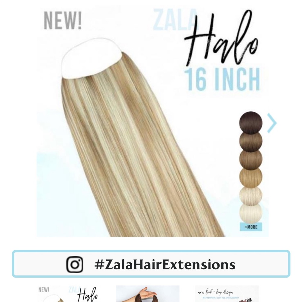 Zala halo extensions 16 inches
